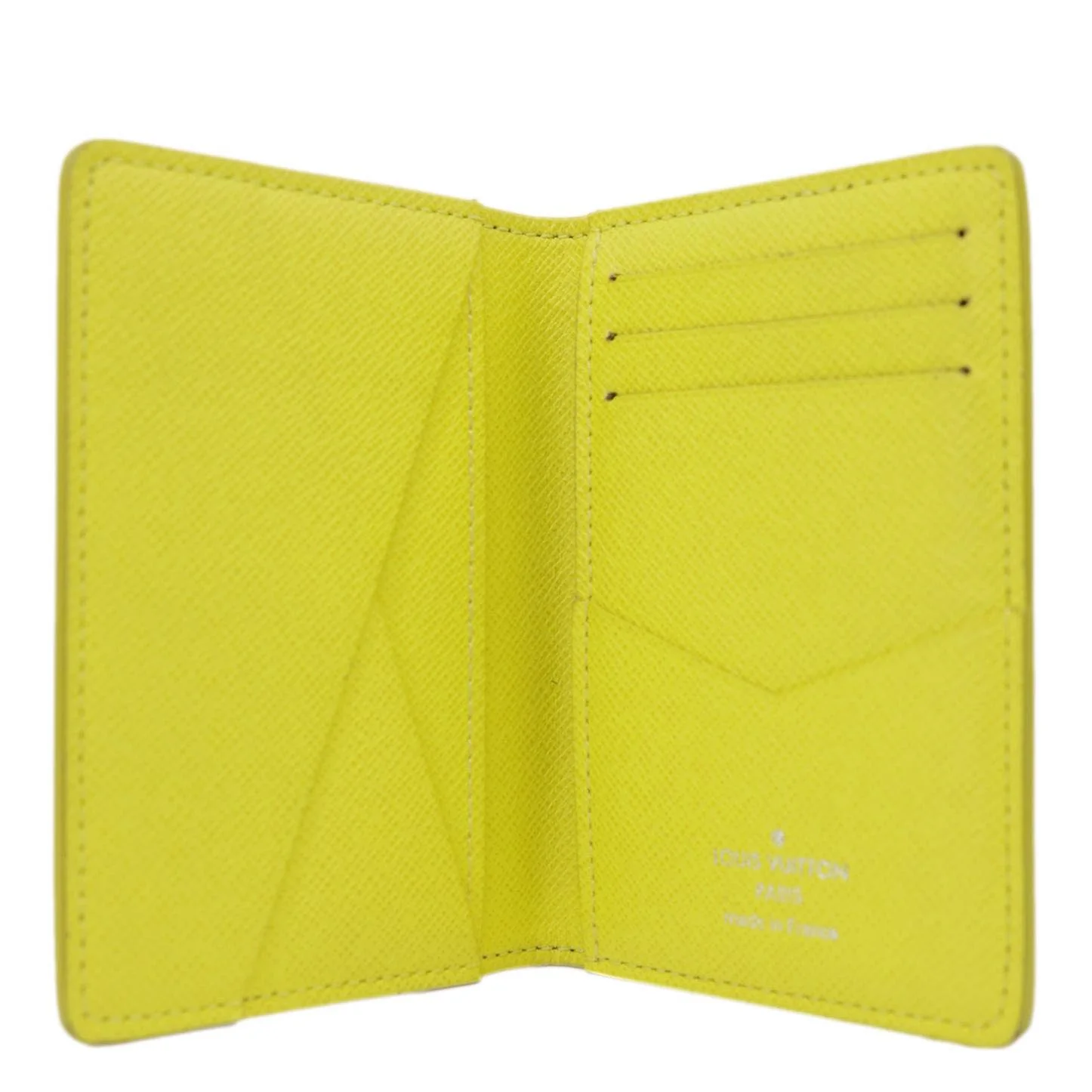 LOUIS VUITTON Virgil Abloh Rainbow Logo Damier Graphite Pocket Organizer Wallet Black - Image 11