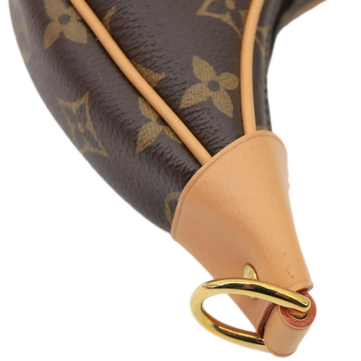 LOUIS VUITTON Loop Monogram Reverse Canvas Hobo Bag Brown - Image 5