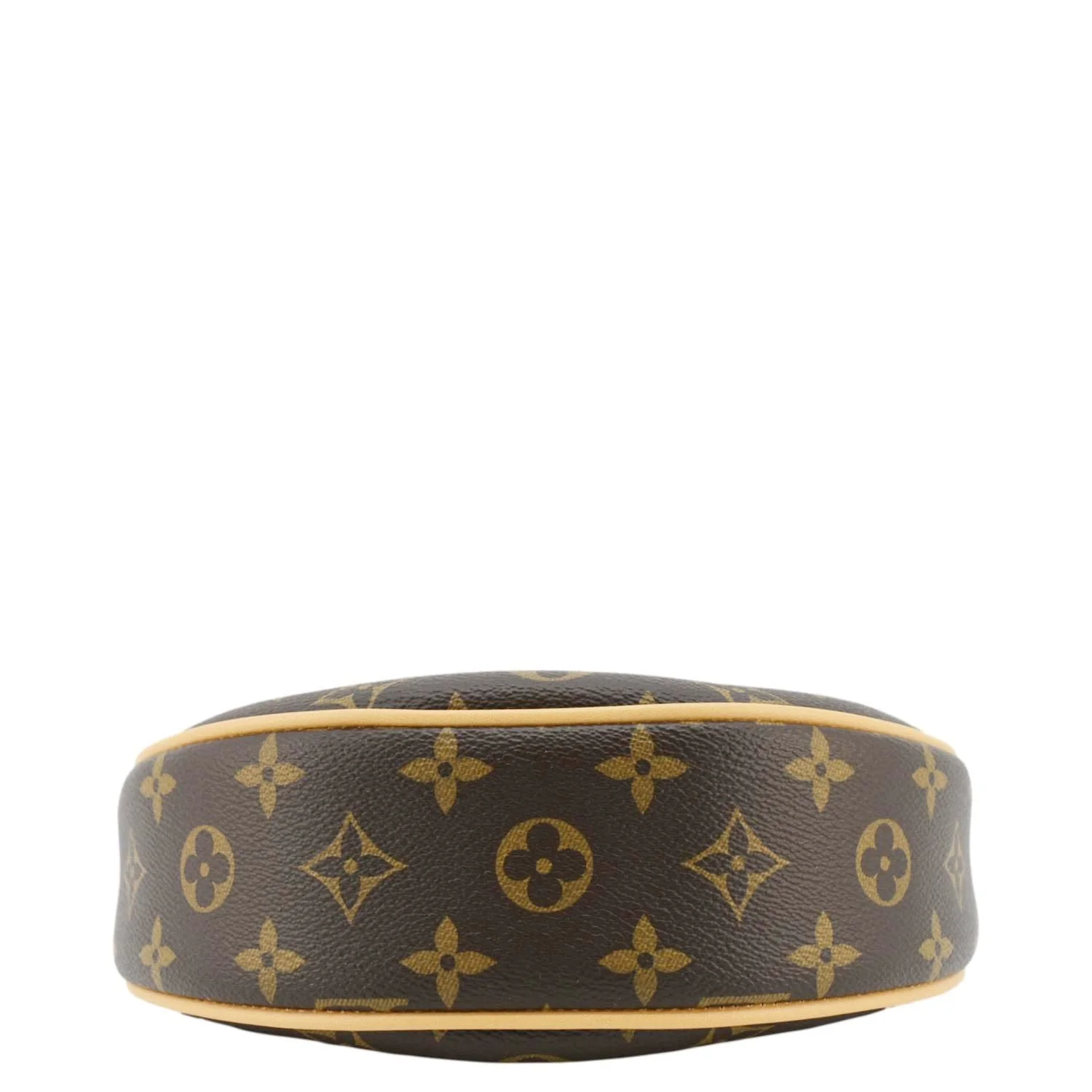 LOUIS VUITTON Loop Half Moon Monogram Canvas Shoulder Bag Brown - Image 10