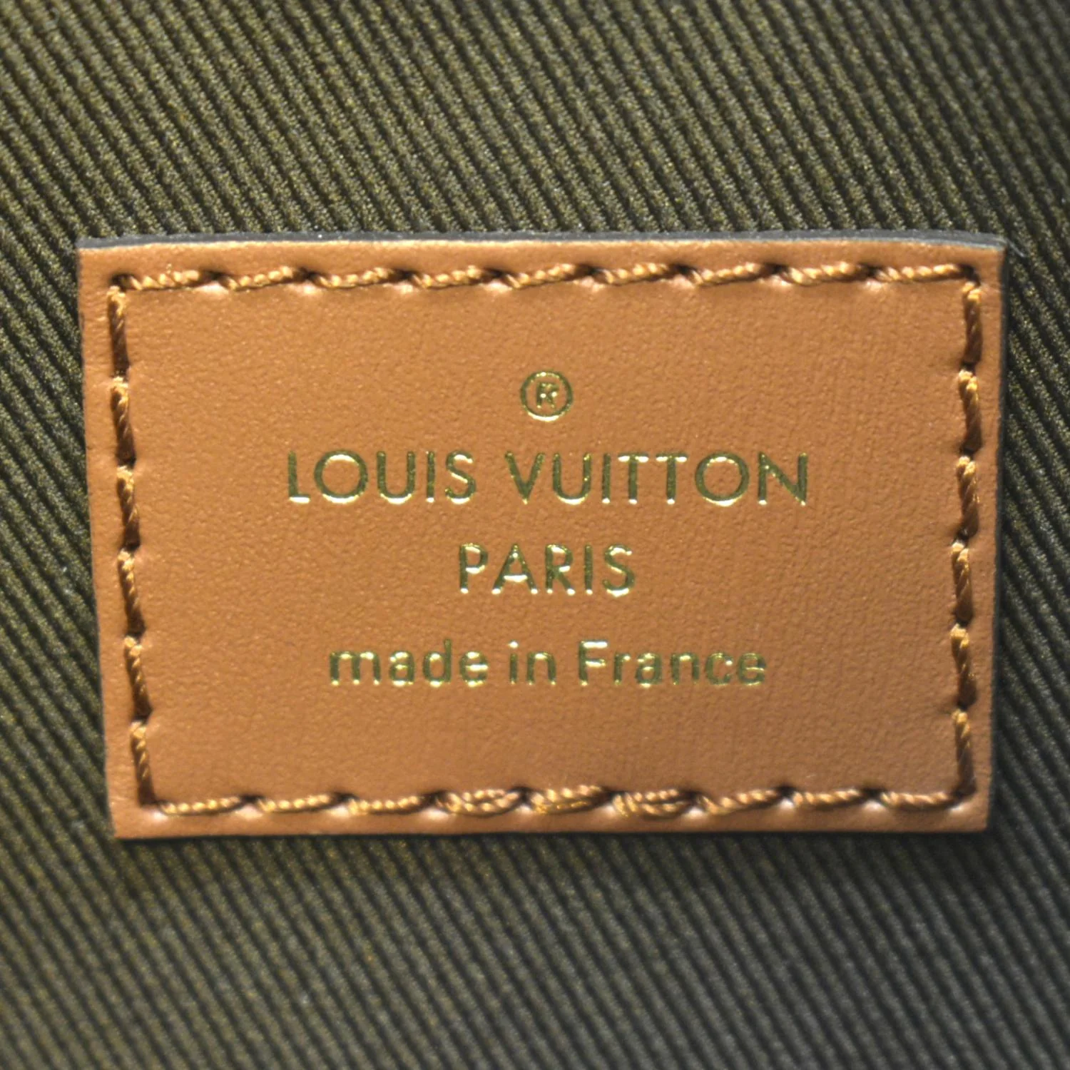 LOUIS VUITTON Loop Monogram Reverse Canvas Shoulder Bag Brown - Image 12