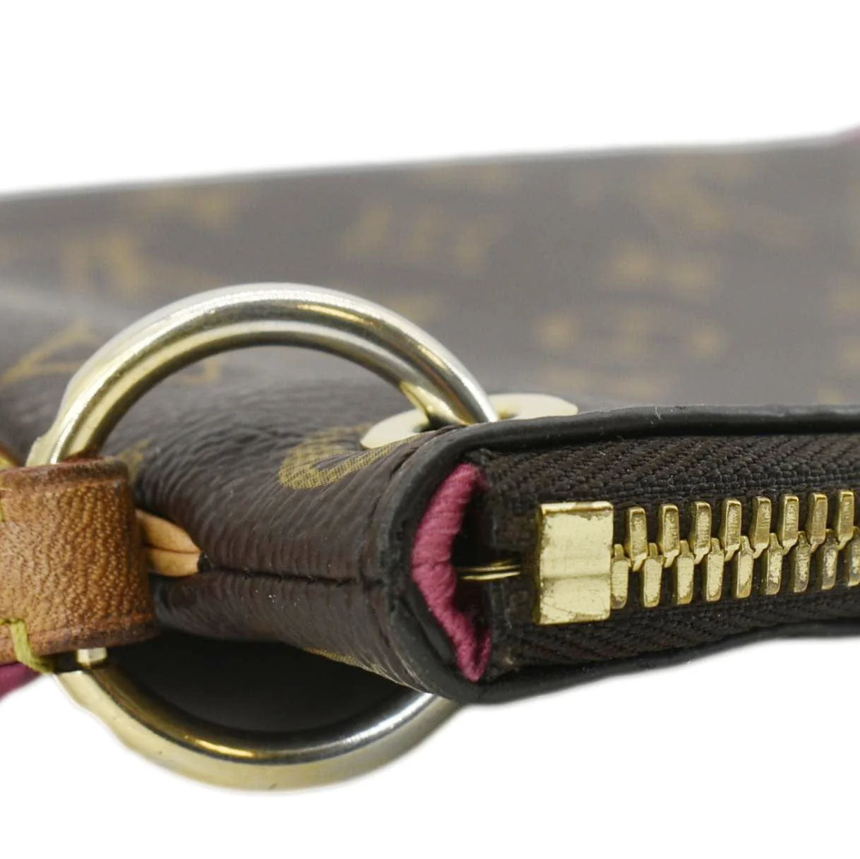 LOUIS VUITTON Lorette Monogram Canvas Shoulder Bag Brown - Image 4