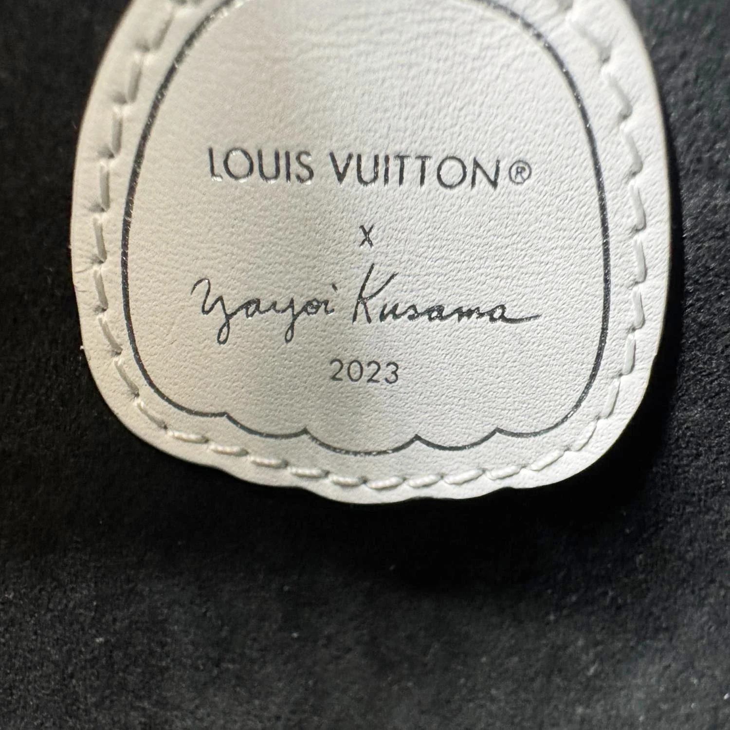 LOUIS VUITTON LV x YK Nano Speedy Monogram Empreinte Leather Shoulder Bag Black - Image 13