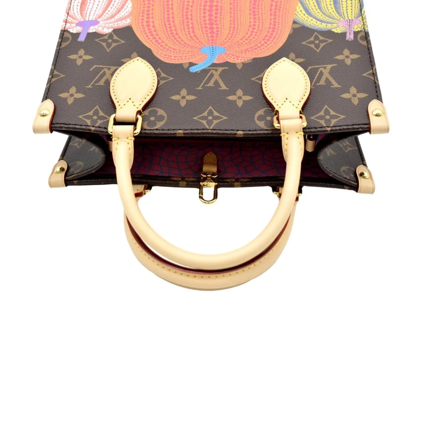 LOUIS VUITTON LV x YK OnTheGo PM Monogram Canvas Shoulder Bag Multicolor - Image 4