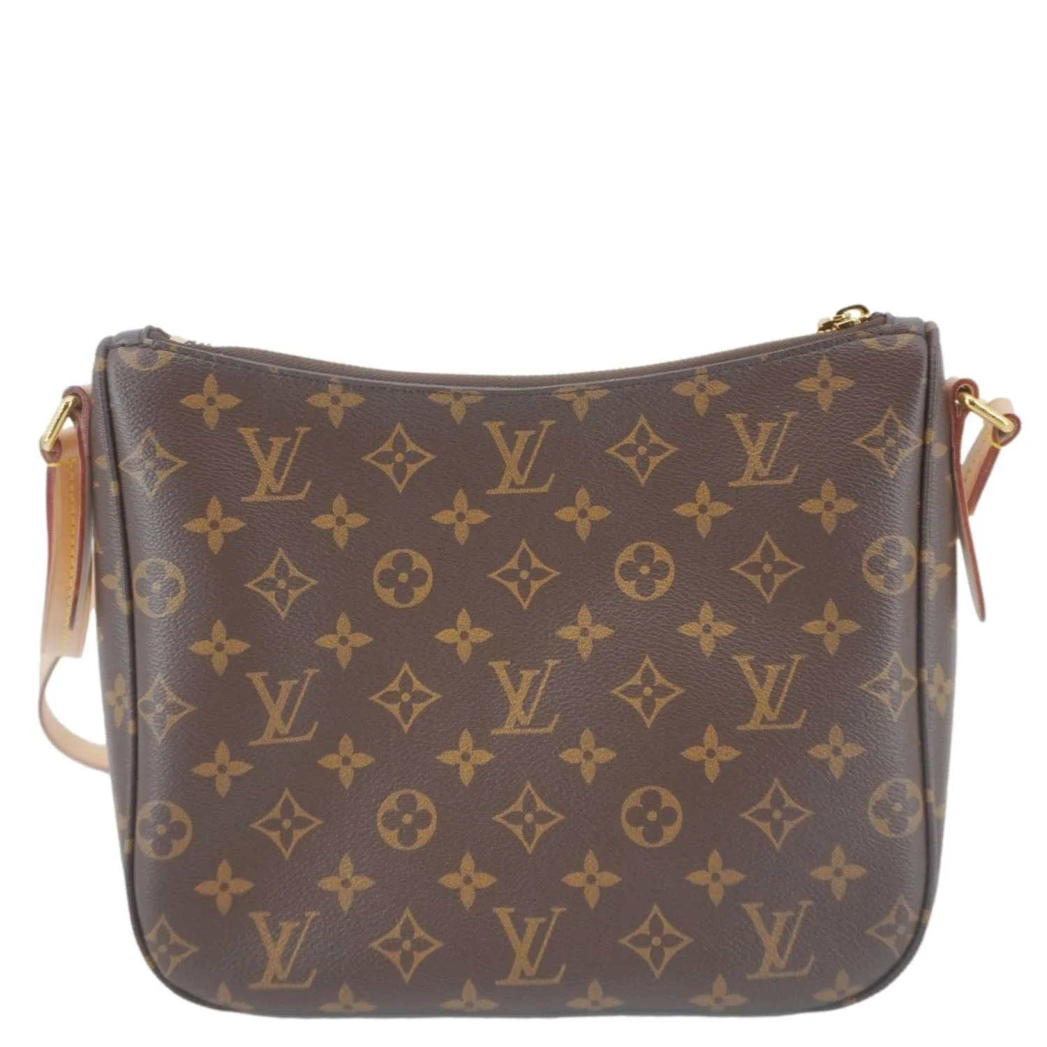 LOUIS VUITTON Mabillon Monogram Canvas Shoulder Crossbody Bag Brown - Image 3