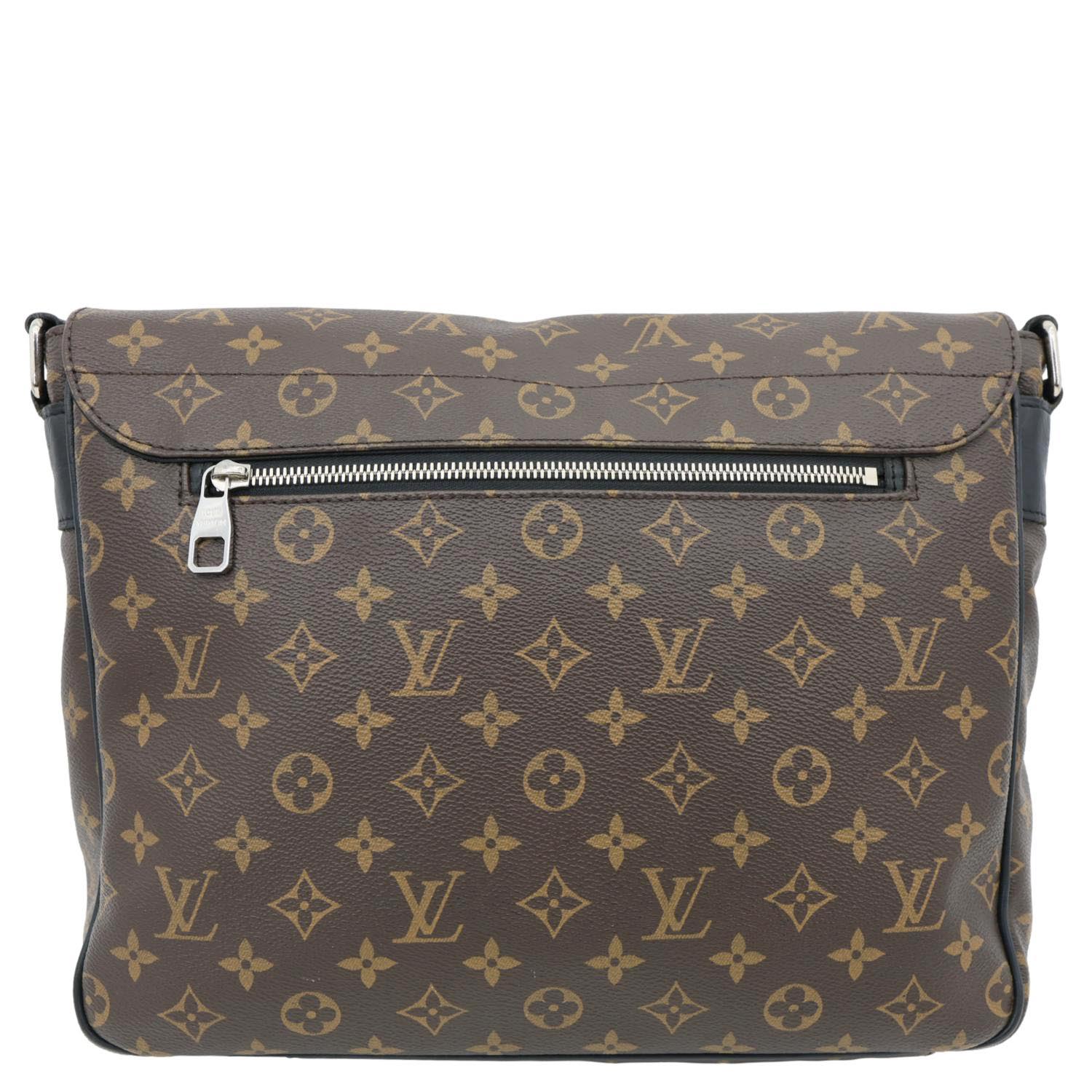 LOUIS VUITTON Christopher Monogram Macassar Messenger Bag Black - Image 3