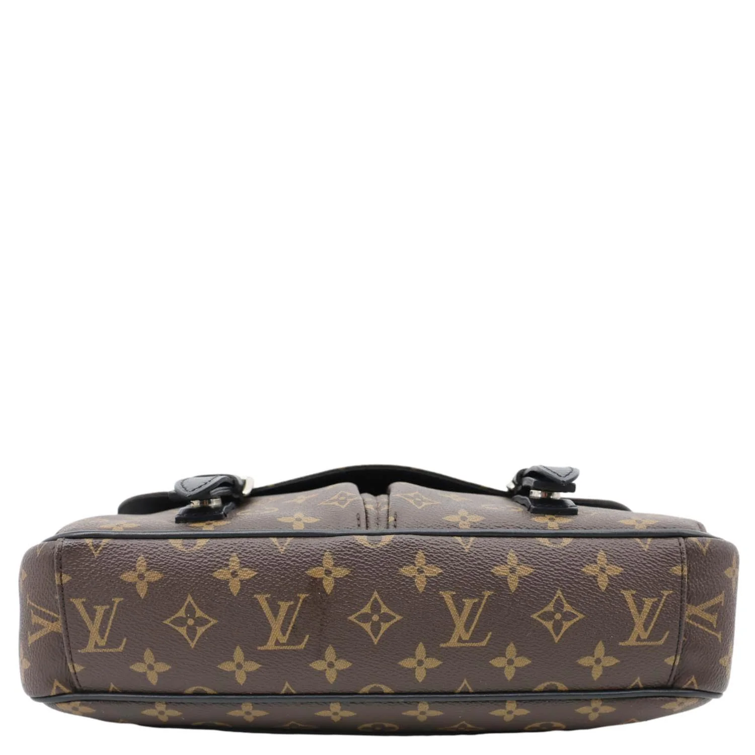 LOUIS VUITTON Christopher Monogram Macassar Messenger Bag Black - Image 9