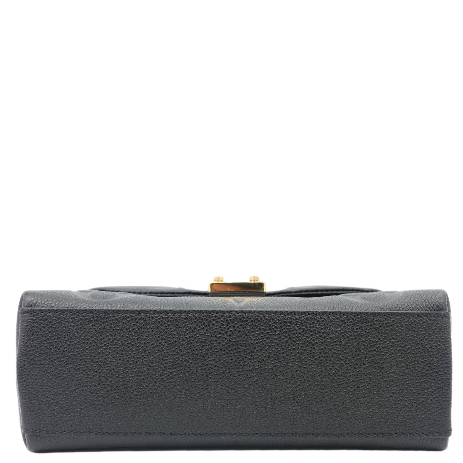 LOUIS VUITTON Madeleine BB Monogram Empreinte Leather Crossbody Bag Black - Image 10