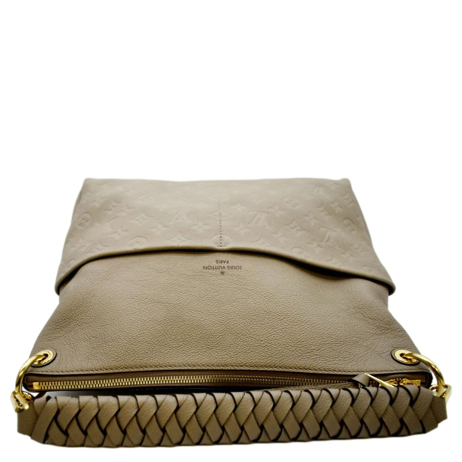 LOUIS VUITTON Maida Monogram Empreinte Leather Hobo Shoulder Bag Dune - Image 5