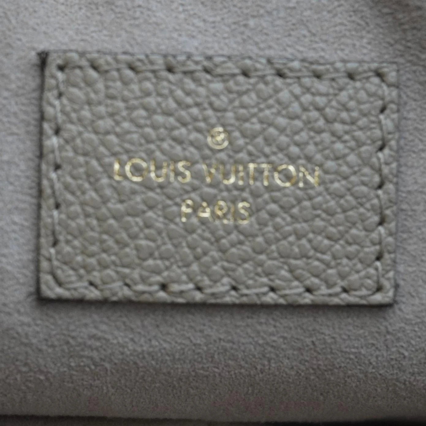LOUIS VUITTON Maida Monogram Empreinte Leather Hobo Shoulder Bag Dune - Image 12