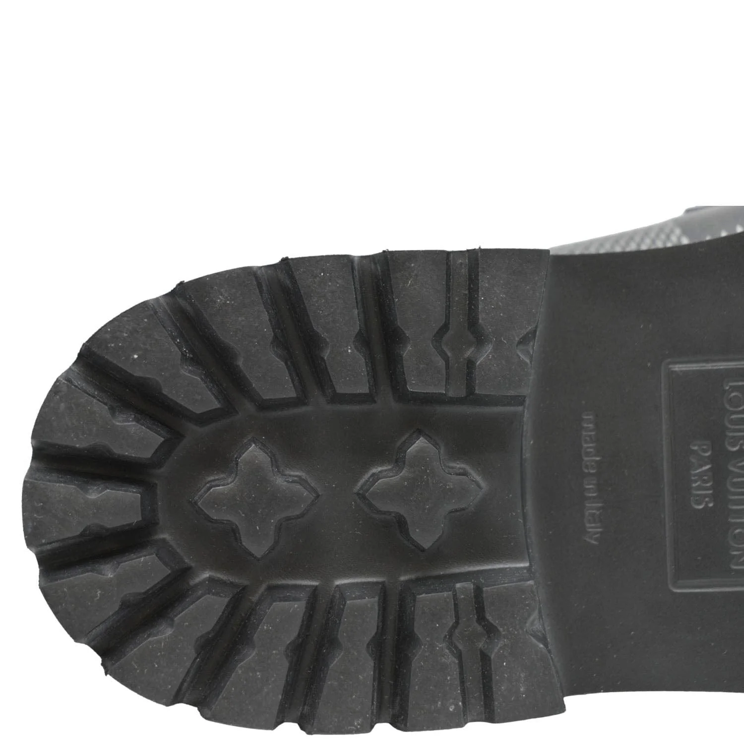 LOUIS VUITTON Major Loafer Damier Graphite Shoes Black US 9 - Image 8