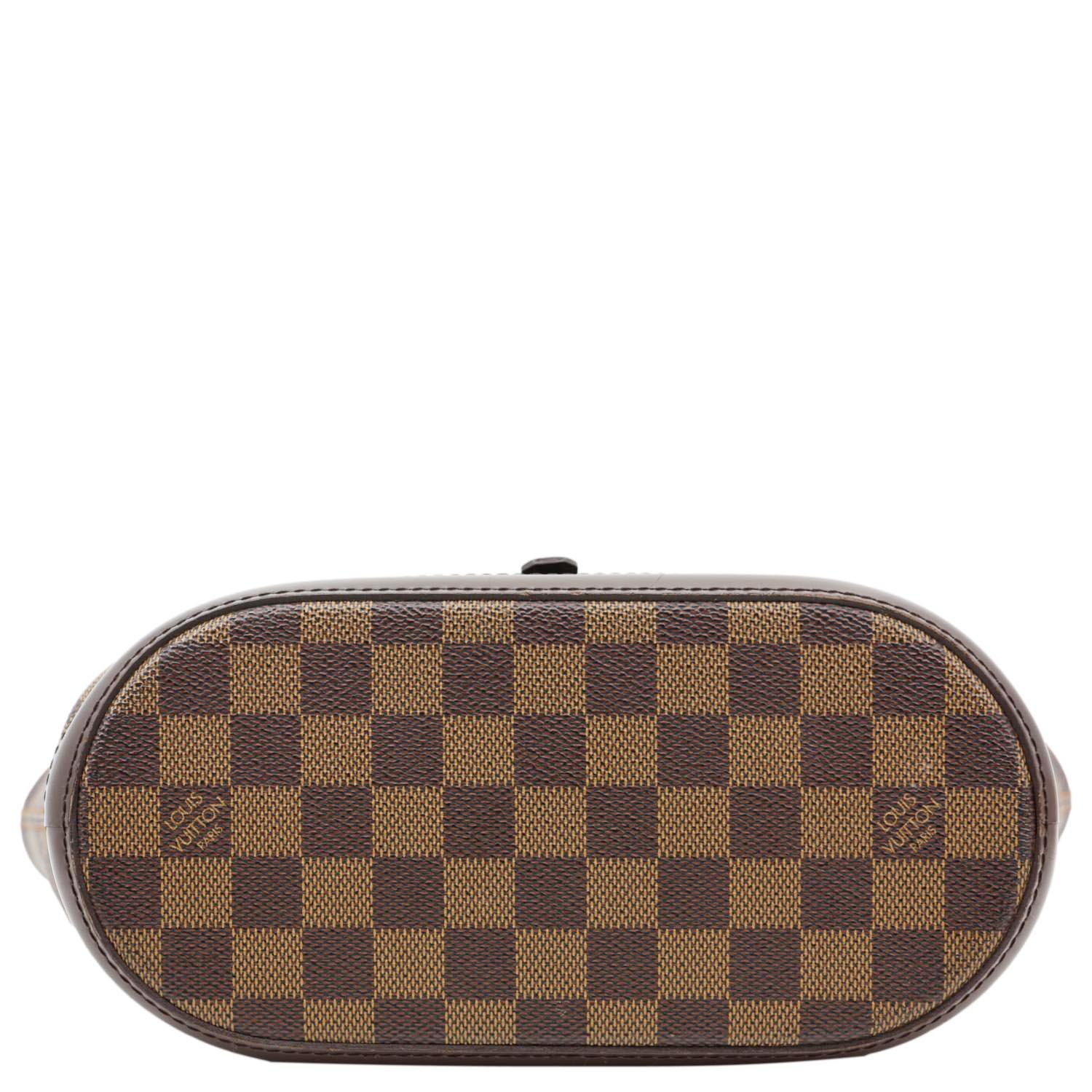 LOUIS VUITTON Manosque PM Damier Ebene Shoulder Bag Brown - Image 10