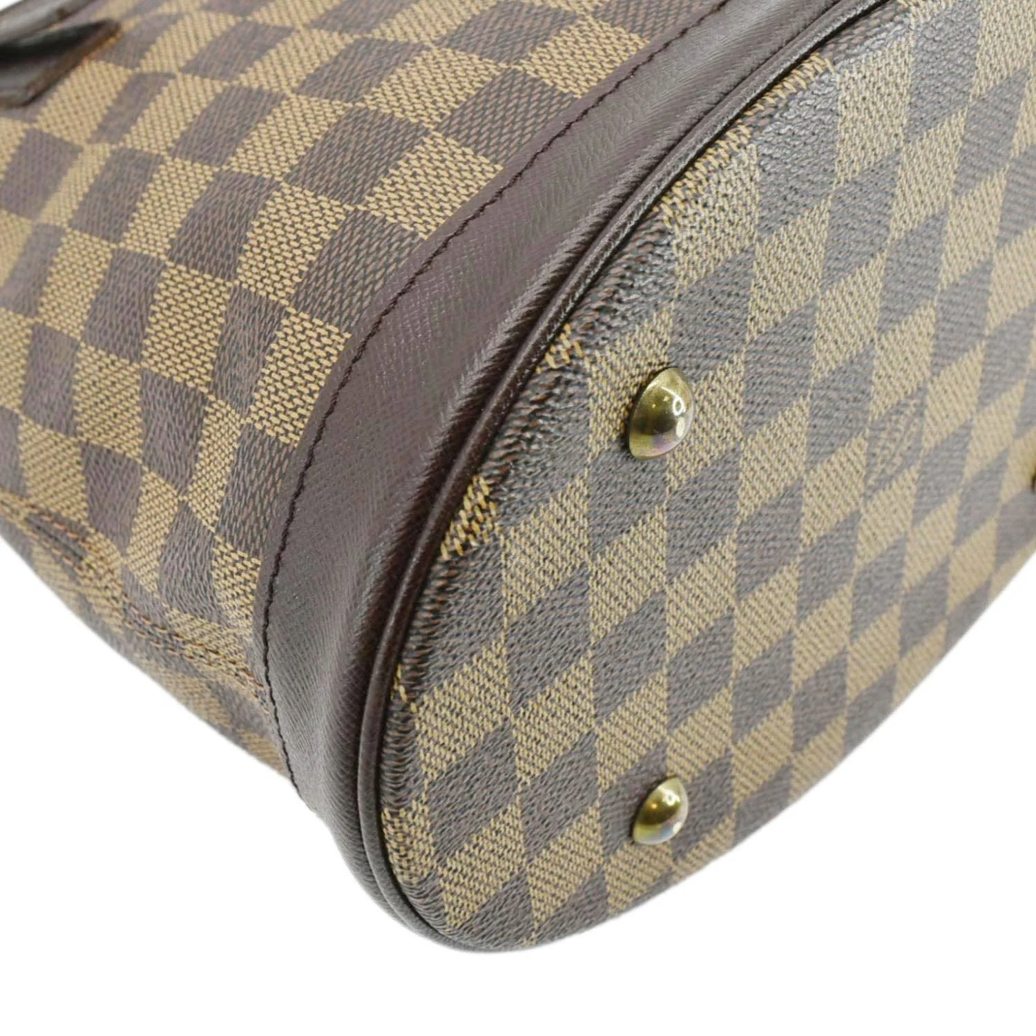 LOUIS VUITTON Marais Bucket Damier Ebene Shoulder Bag Brown - Image 7