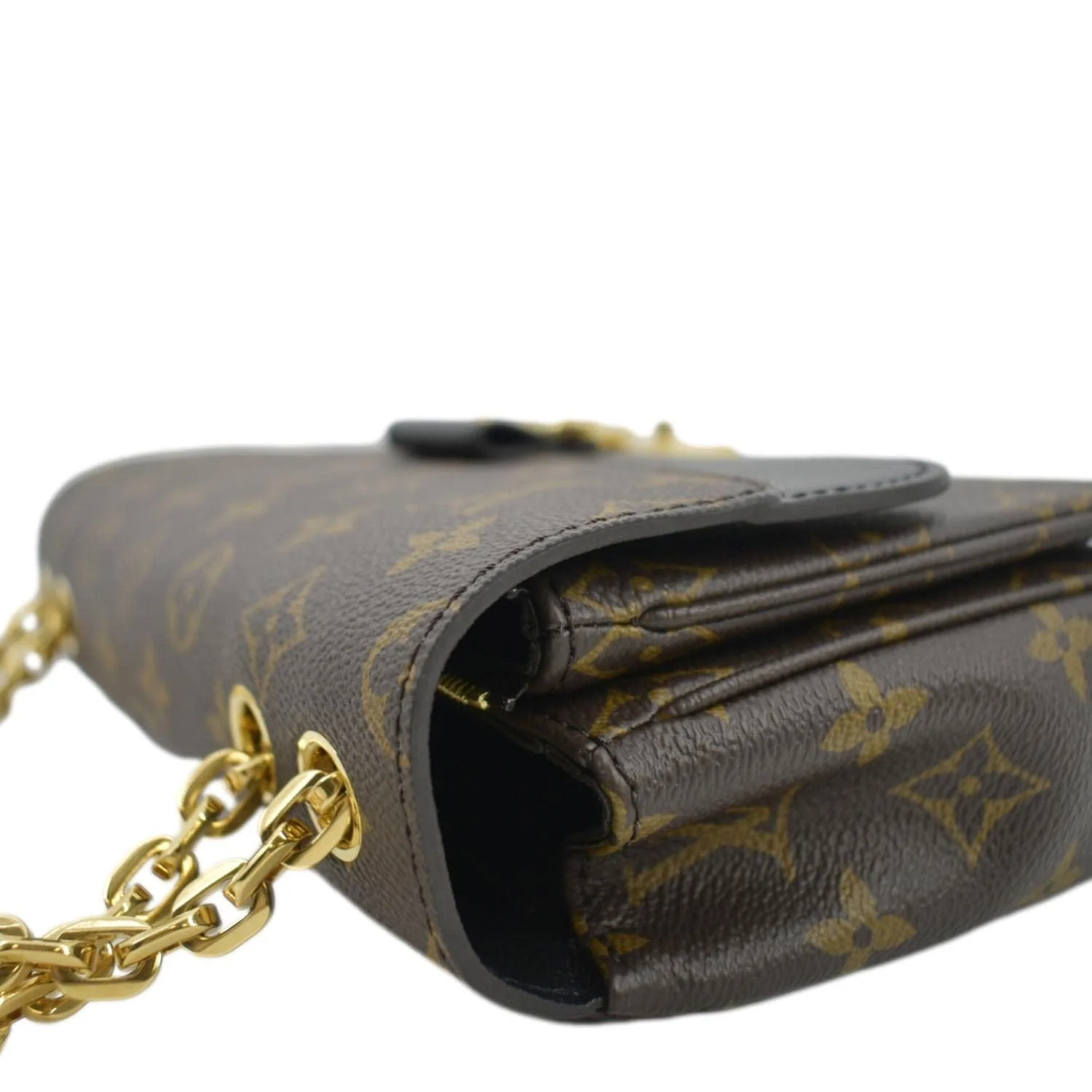 LOUIS VUITTON Marceau Monogram Canvas Shoulder Bag Black - Image 6