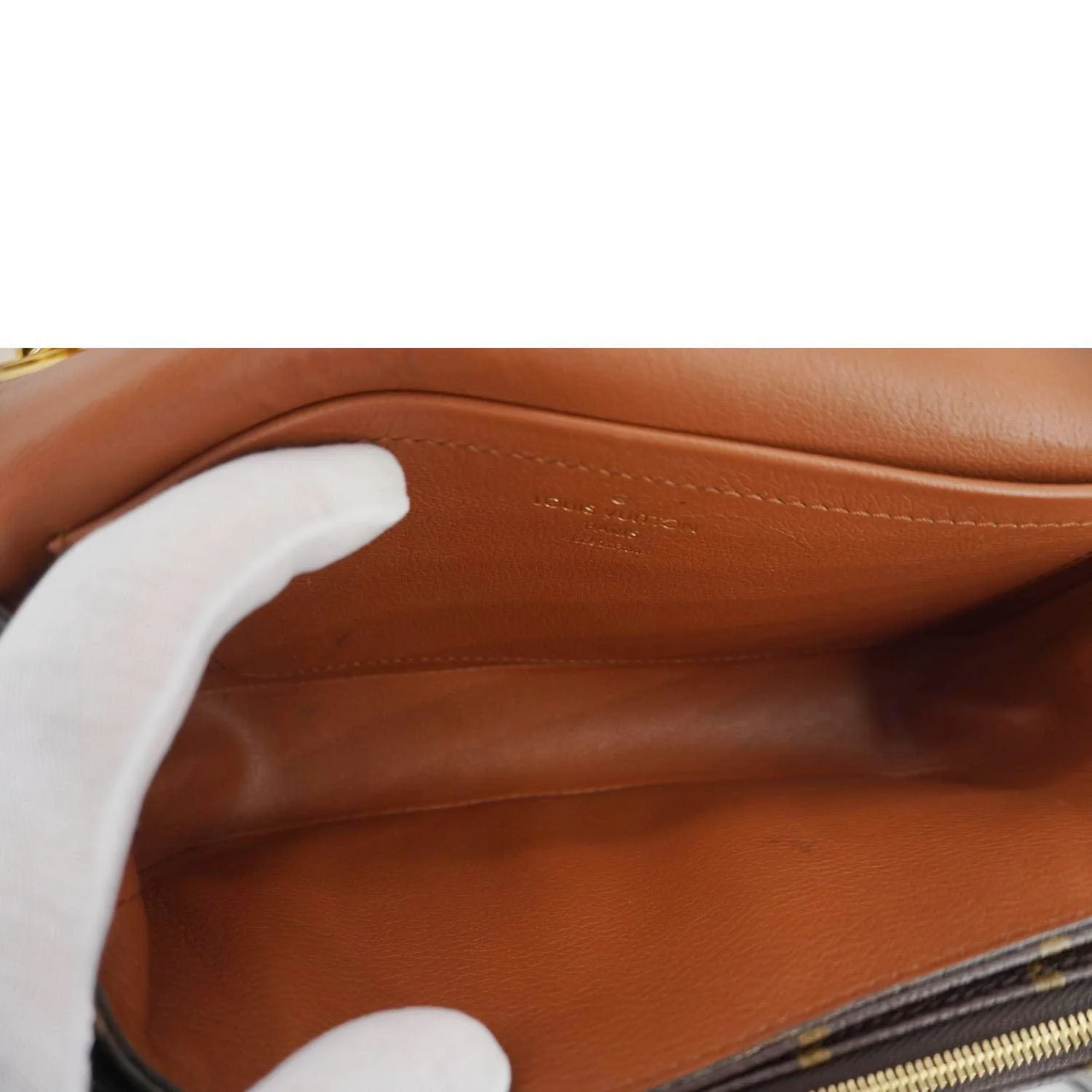 LOUIS VUITTON Marceau Monogram Canvas Shoulder Bag Brown - Image 12