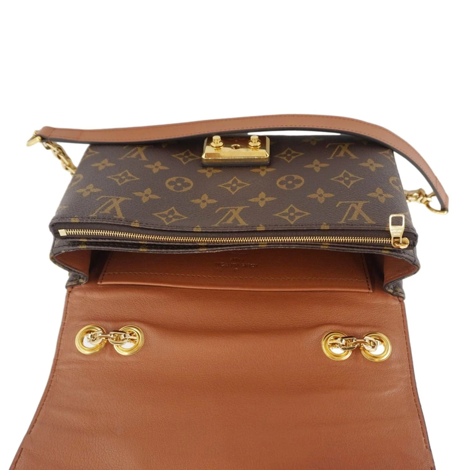 LOUIS VUITTON Marceau Monogram Canvas Shoulder Bag Brown - Image 13