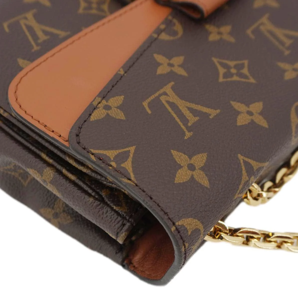 LOUIS VUITTON Marceau Monogram Canvas Shoulder Bag Brown - Image 7