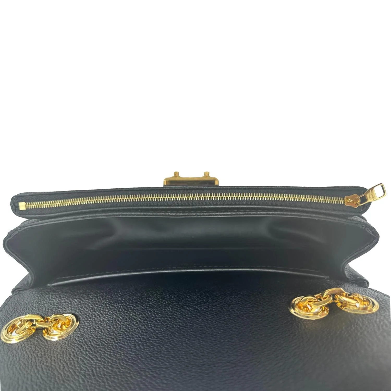 LOUIS VUITTON Marceau Monogram Empreinte Leather Shoulder Bag Black - Image 11