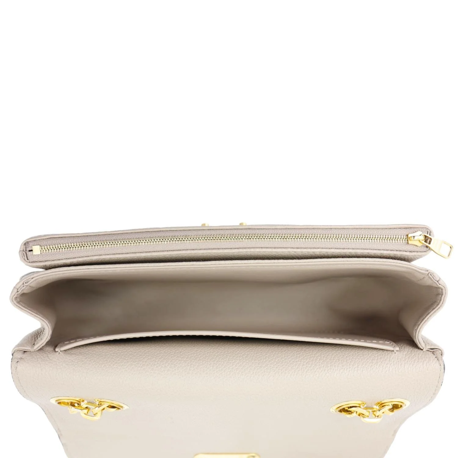 LOUIS VUITTON Marceau PM Monogram Empreinte Leather Shoulder Bag Beige - Image 12