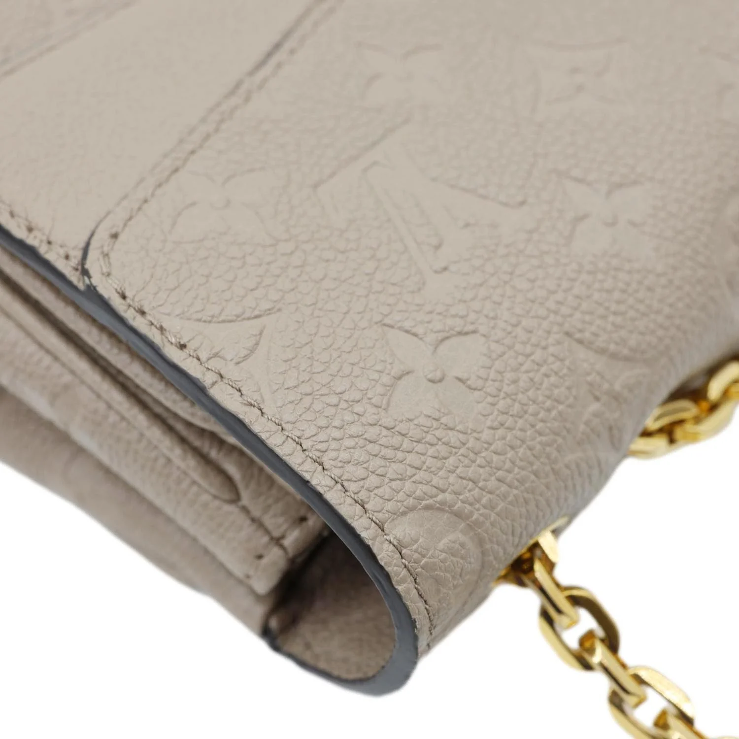LOUIS VUITTON Marceau PM Monogram Empreinte Leather Shoulder Bag Beige - Image 6