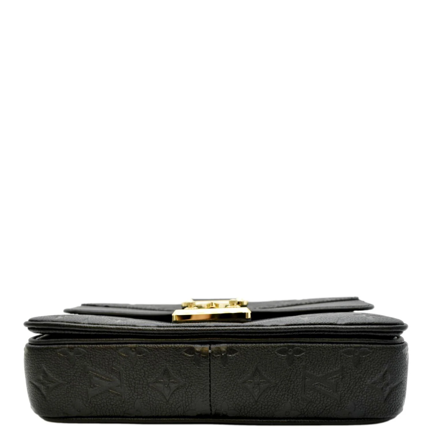 LOUIS VUITTON Marceau PM Monogram Empreinte Leather Shoulder Bag Black - Image 9