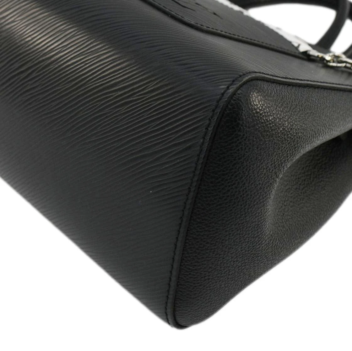 LOUIS VUITTON Marelle MM Epi Leather Tote Shoulder Bag Black - Image 8