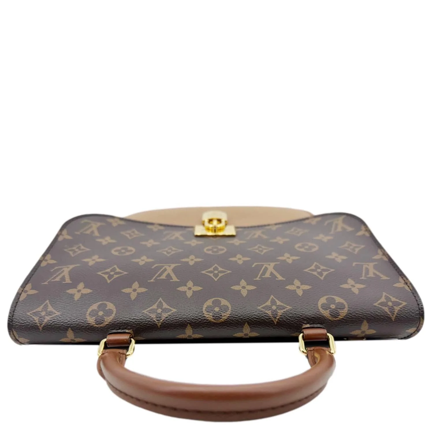 LOUIS VUITTON Marignan Monogram Canvas Shoulder Bag Brown - Image 5