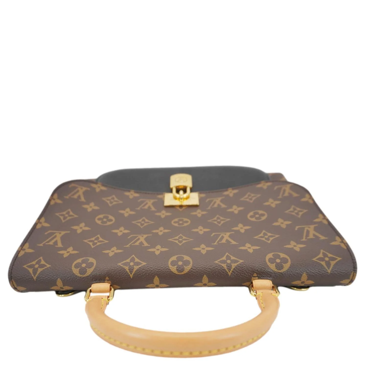 LOUIS VUITTON Marignan Monogram Canvas Shoulder Bag Brown - Image 5