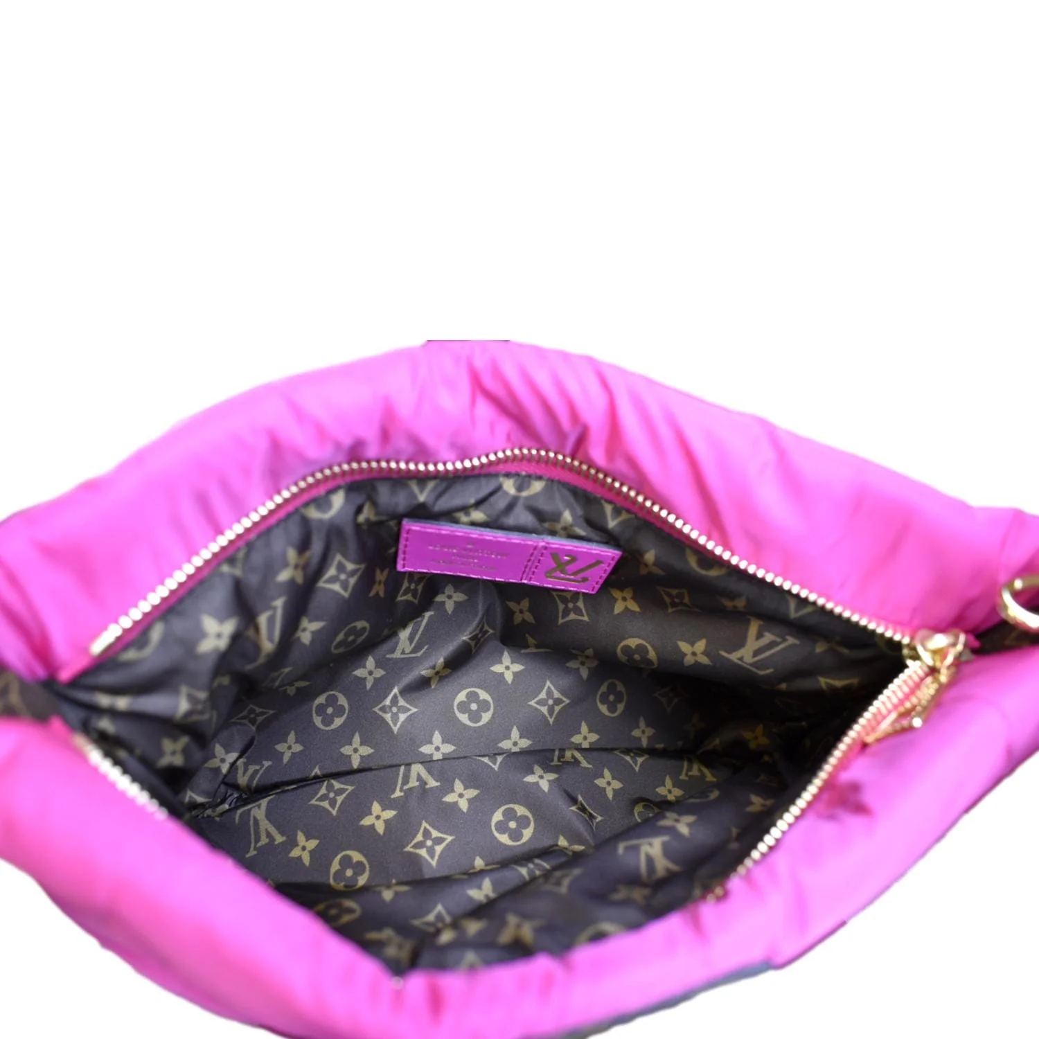 LOUIS VUITTON Maxi Multi Pochette Econyl Shoulder Bag Fuchsia - Image 12