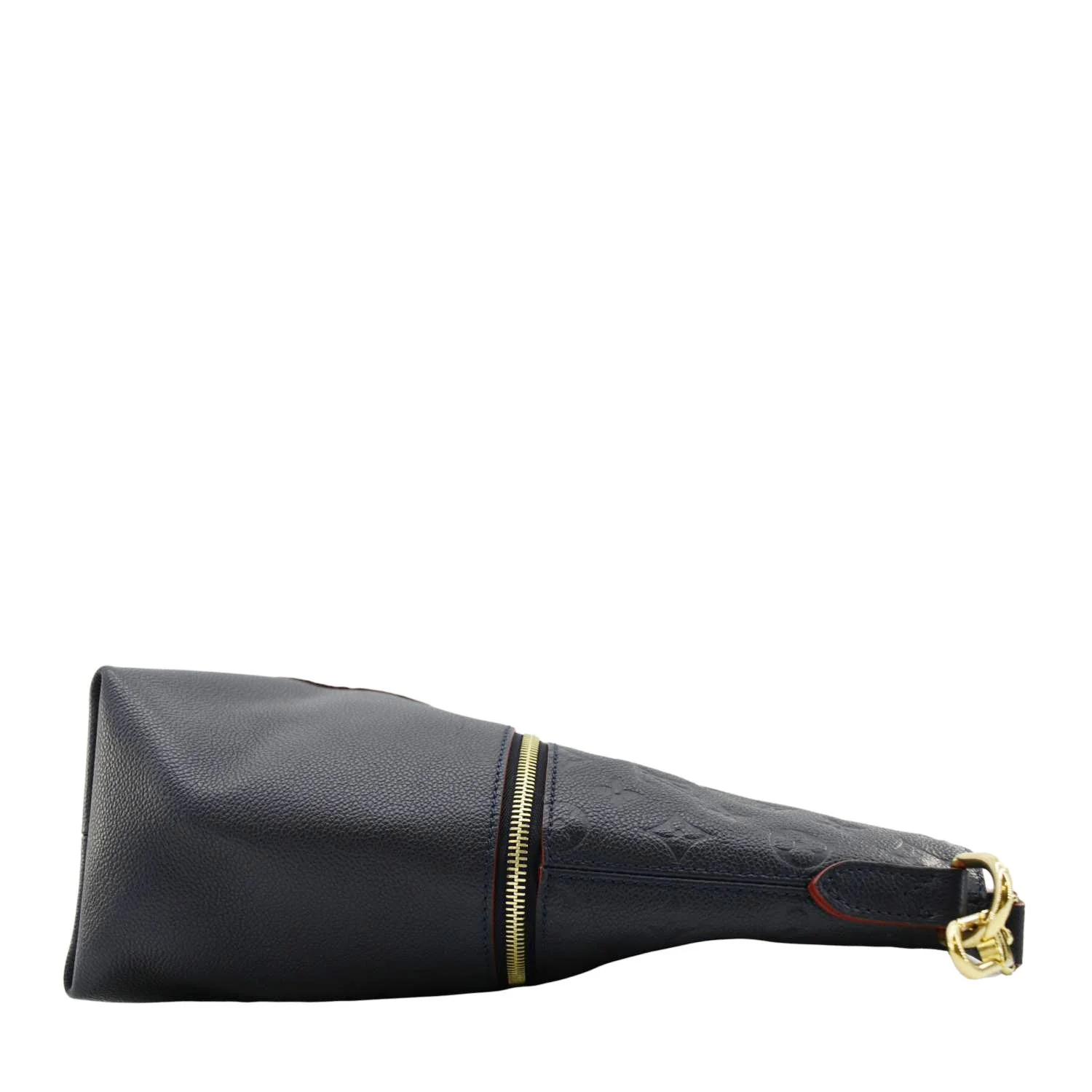LOUIS VUITTON Melie Empreinte Leather Hobo Shoulder Bag Navy Blue - Image 6