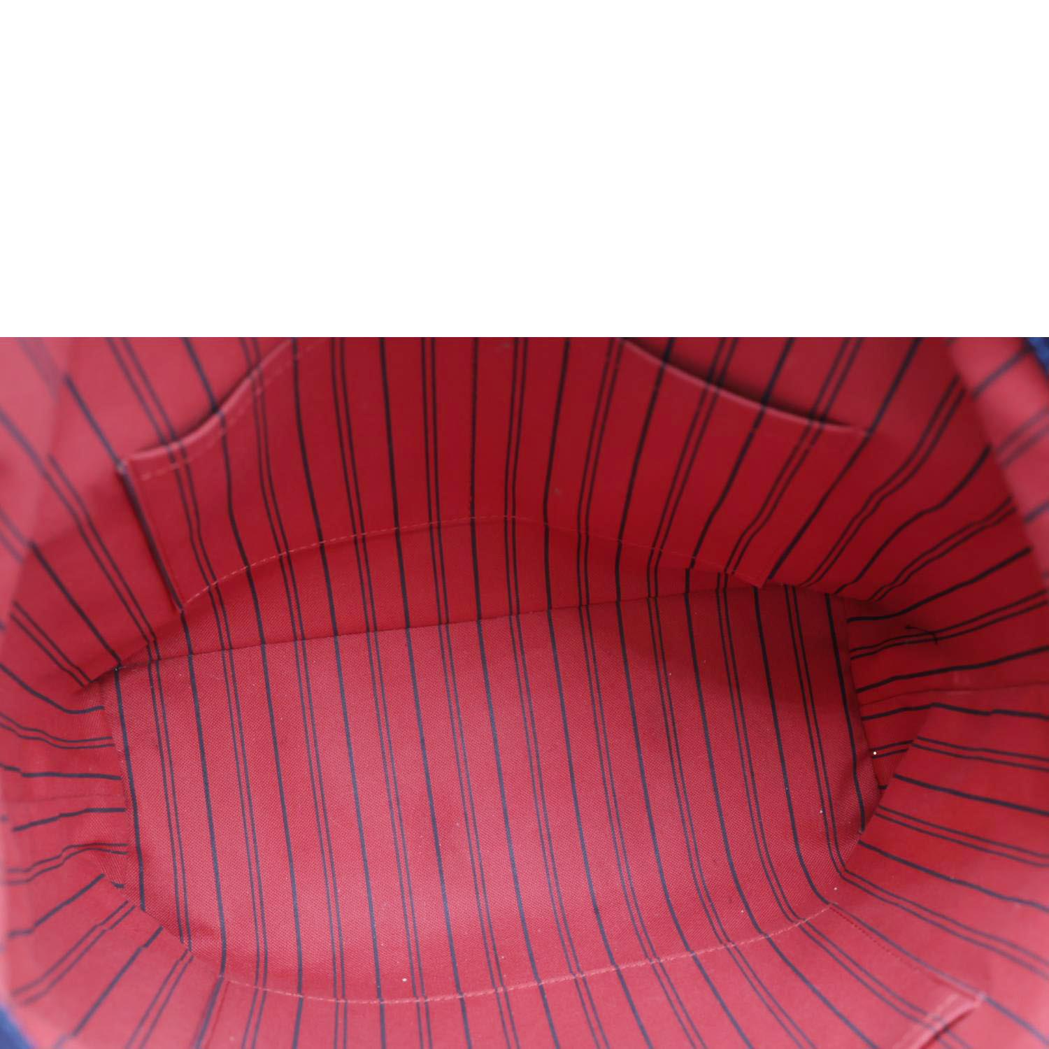 LOUIS VUITTON Melie Empreinte Leather Hobo Shoulder Bag Marine Rouge - Image 12