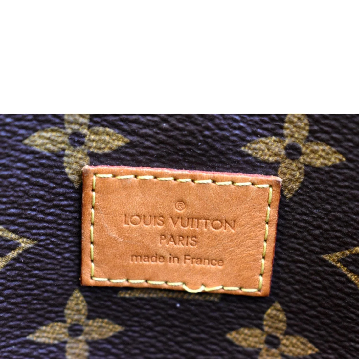 LOUIS VUITTON Melie Monogram Canvas Hobo Bag Brown - Image 14