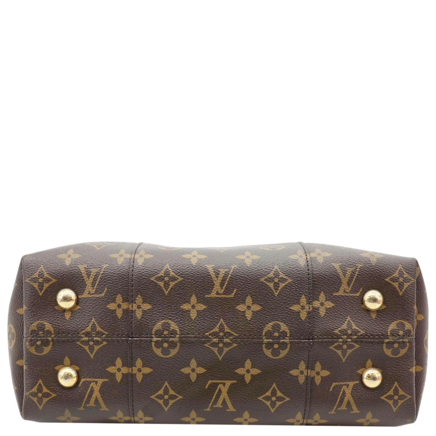 LOUIS VUITTON Melie Monogram Canvas Hobo Bag Brown - Image 10