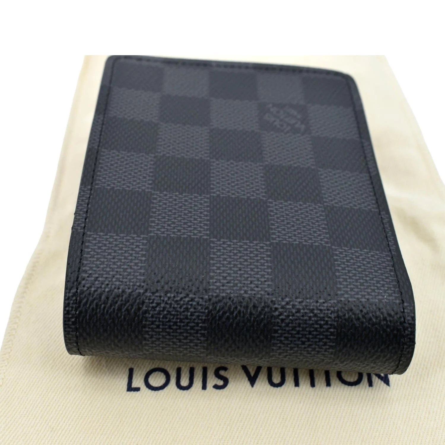 LOUIS VUITTON Multi Compact Damier Graphite Canvas Wallet - Image 8