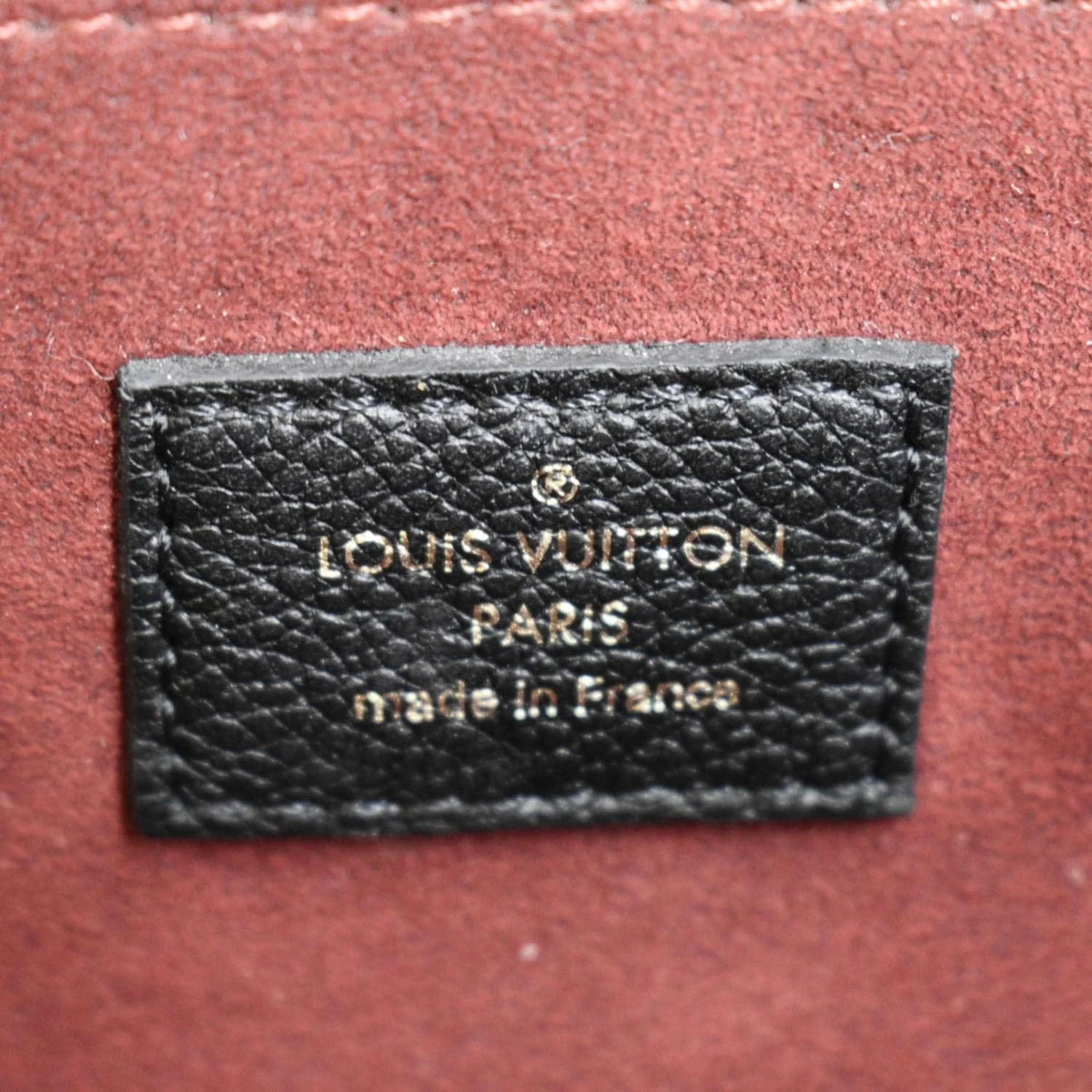 LOUIS VUITTON Metis Pochette Bicolor Empreinte Leather Crossbody Bag Black - Image 12
