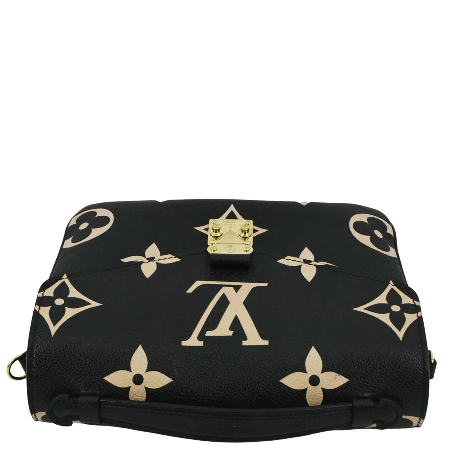 LOUIS VUITTON Metis Pochette Bicolor Empreinte Leather Crossbody Bag Black - Image 5