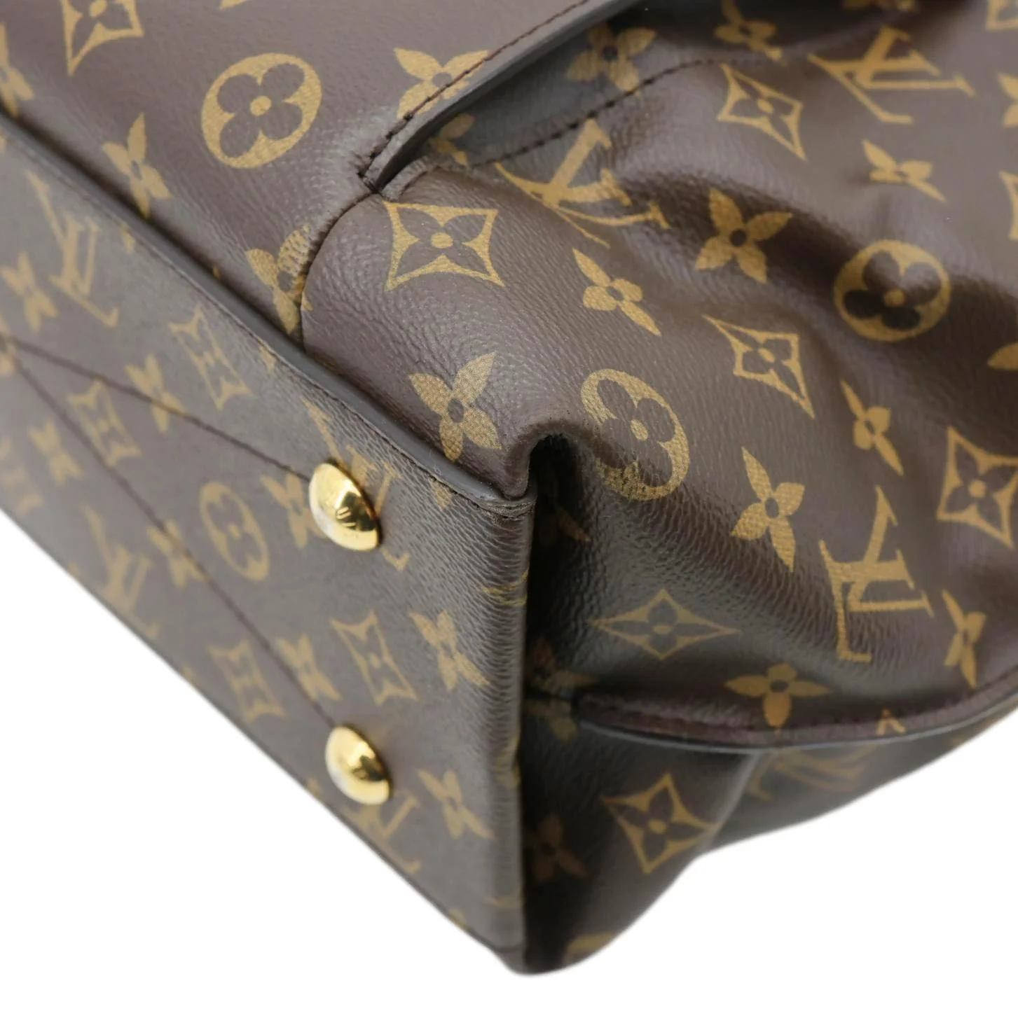 LOUIS VUITTON Metis Hobo Monogram Canvas Shoulder Bag Brown - Image 8
