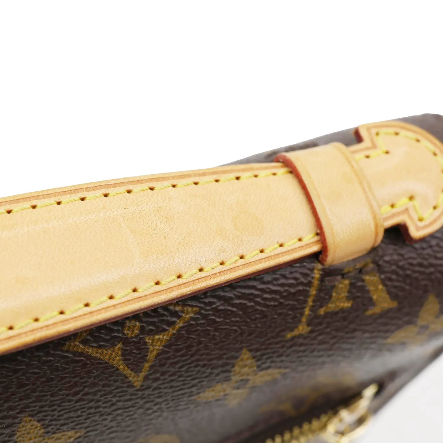 LOUIS VUITTON Metis Pochette Monogram Canvas Crossbody Bag Brown - Image 9