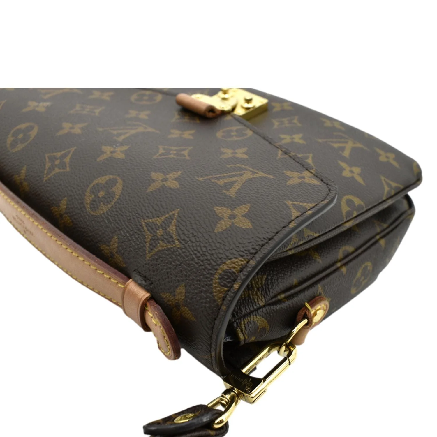 LOUIS VUITTON Metis Pochette Monogram Canvas Crossbody Bag Brown - Image 5
