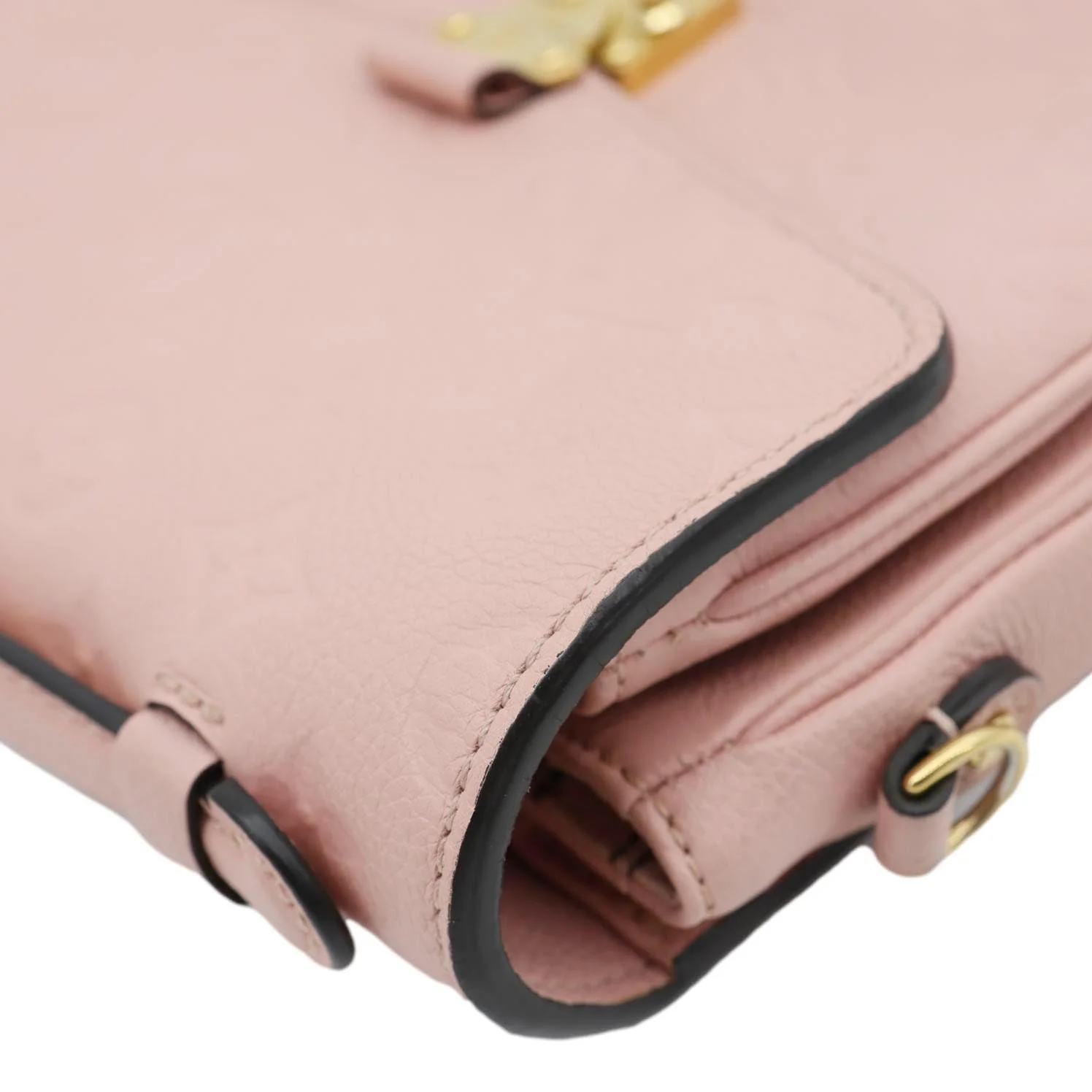 LOUIS VUITTON Metis Pochette Monogram Empreinte Leather Crossbody Bag Pink - Image 7