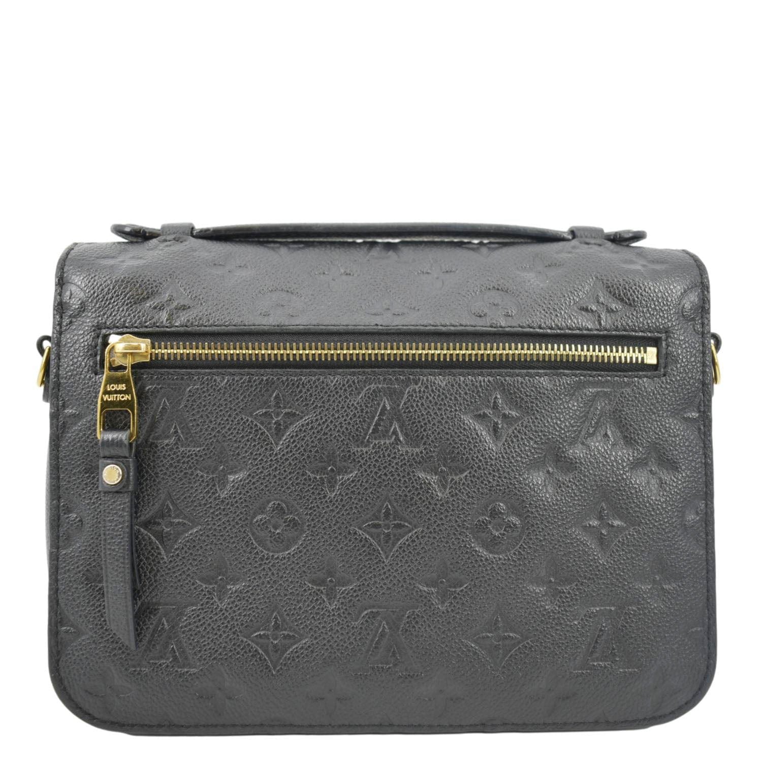 LOUIS VUITTON Metis Pochette Empreinte Leather Crossbody Bag Black - Image 3