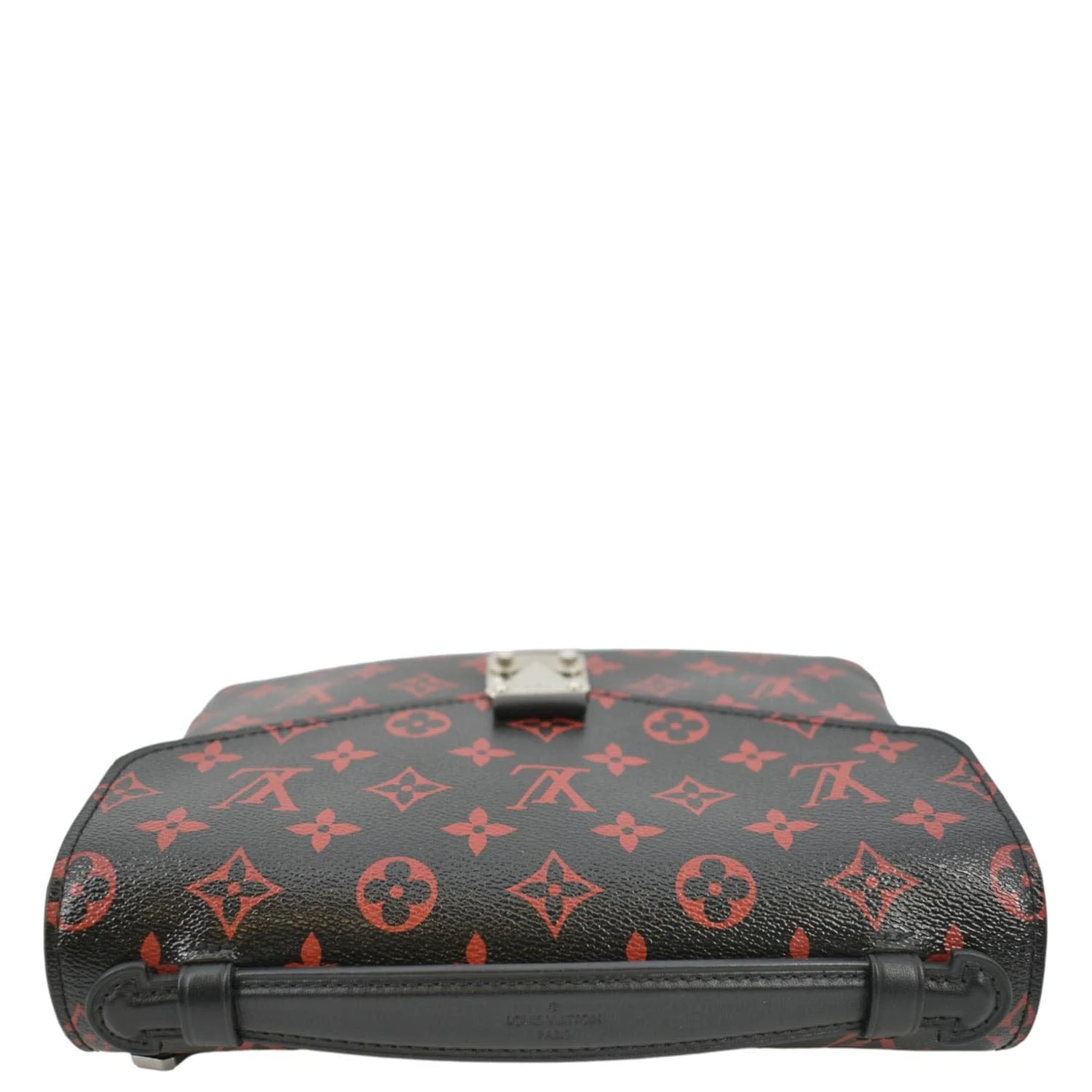 LOUIS VUITTON Metis Pochette Monogram Infrarouge Crossbody Bag Glossy Red - Image 4