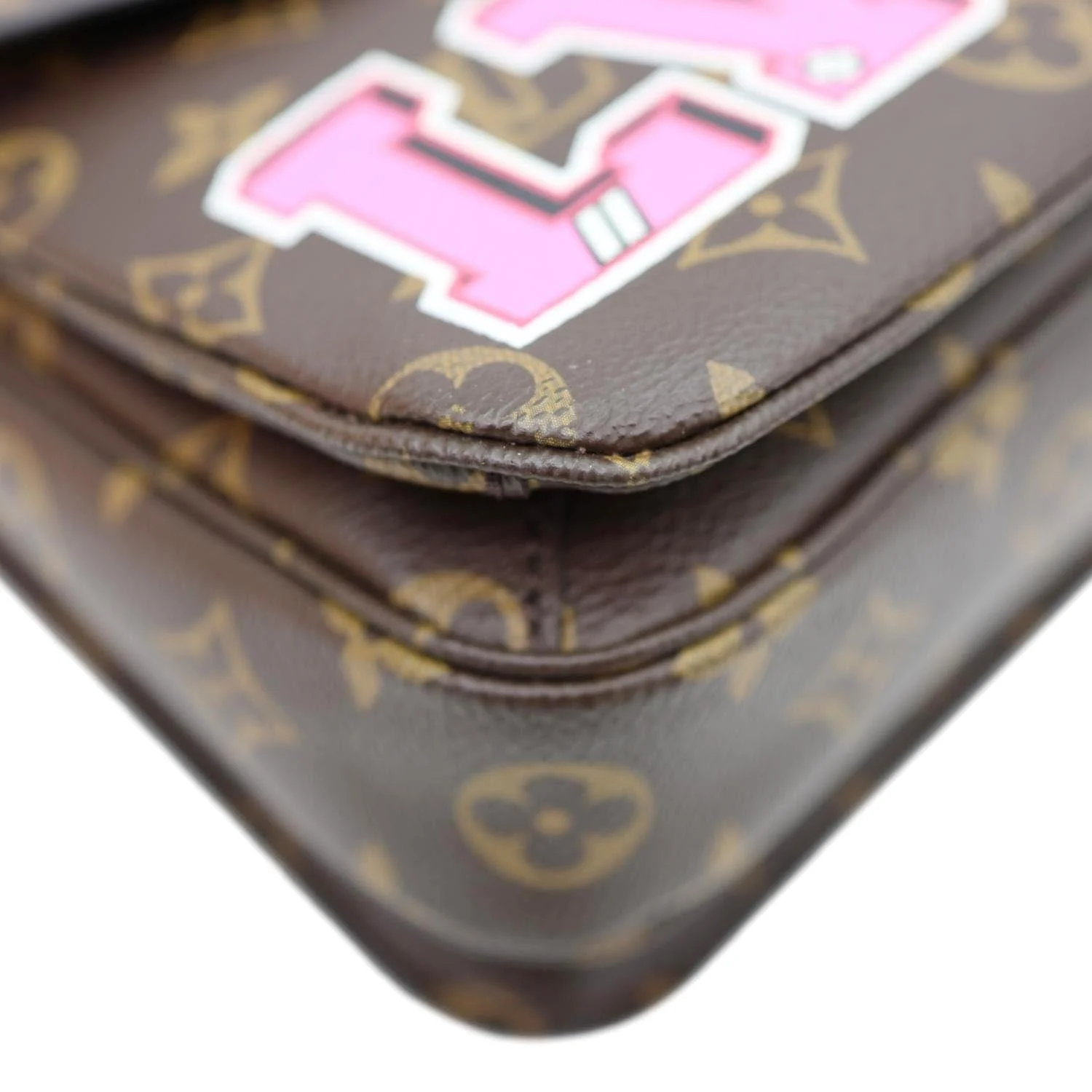 LOUIS VUITTON Metis Pochette Patches Monogram Canvas Crossbody Bag Brown - Image 8