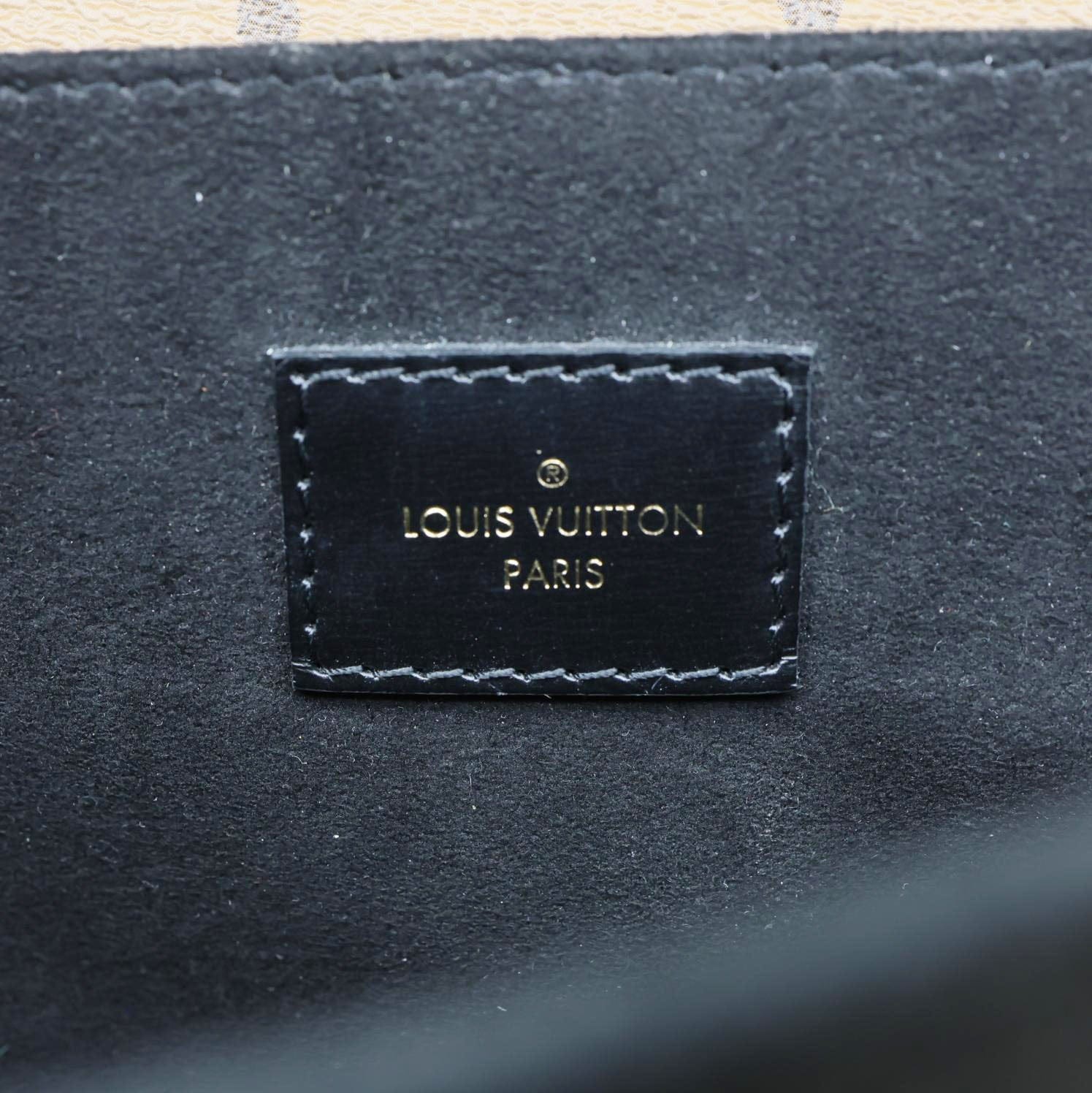 LOUIS VUITTON Metis Pochette Reverse Monogram Canvas Crossbody Bag Brown - Image 14