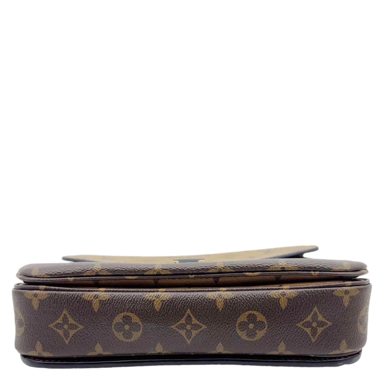 LOUIS VUITTON Metis Pochette Reverse Monogram Canvas Crossbody Bag Brown - Image 10