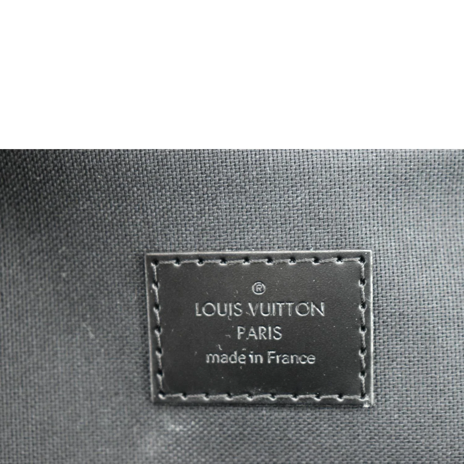 LOUIS VUITTON Michael Damier Graphite Canvas Backpack Bag Black - Image 12