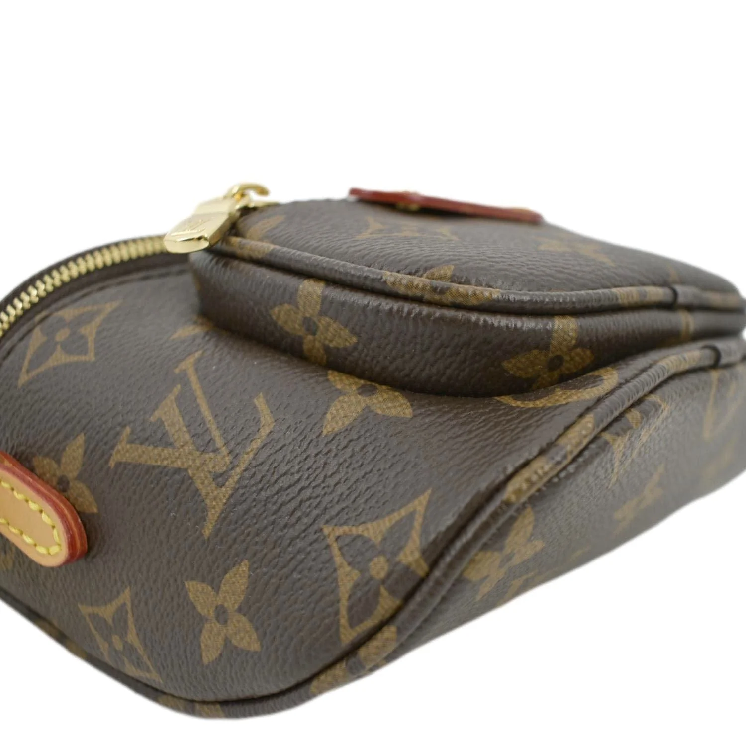 LOUIS VUITTON Mini Monogram Canvas Bumbag Brown - Image 9