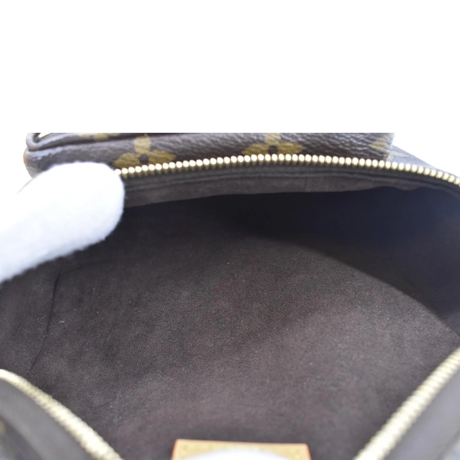 LOUIS VUITTON Mini Monogram Canvas Bumbag Brown - Image 11
