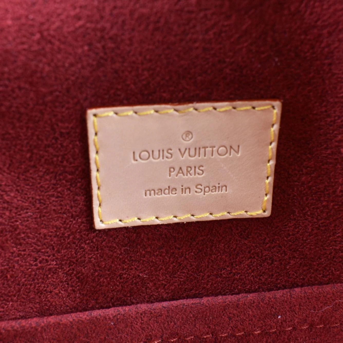 LOUIS VUITTON Mizi Vienna Monogram Canvas Satchel Bag Brown - Image 11