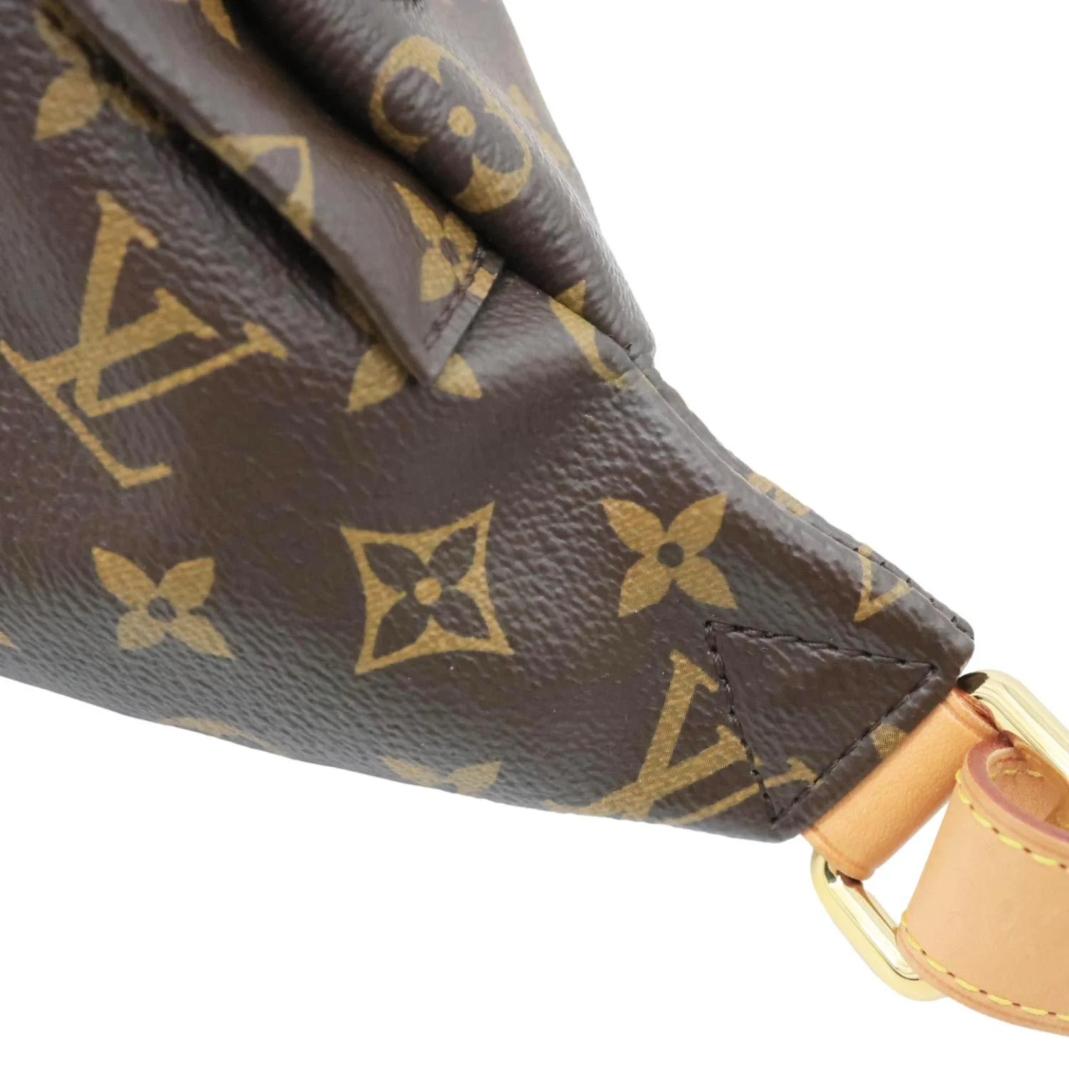 LOUIS VUITTON Monogram Canvas Bumbag Brown - Image 7