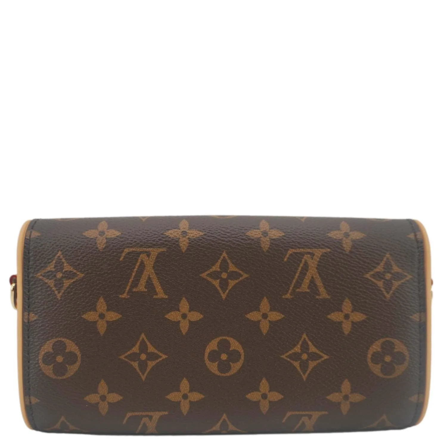 LOUIS VUITTON Camille Pochette Monogram Canvas Shoulder Bag Brown - Image 10